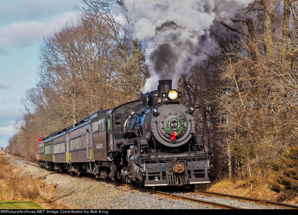 BRW 60 blowing for the Johanna Farms Road grade crossing